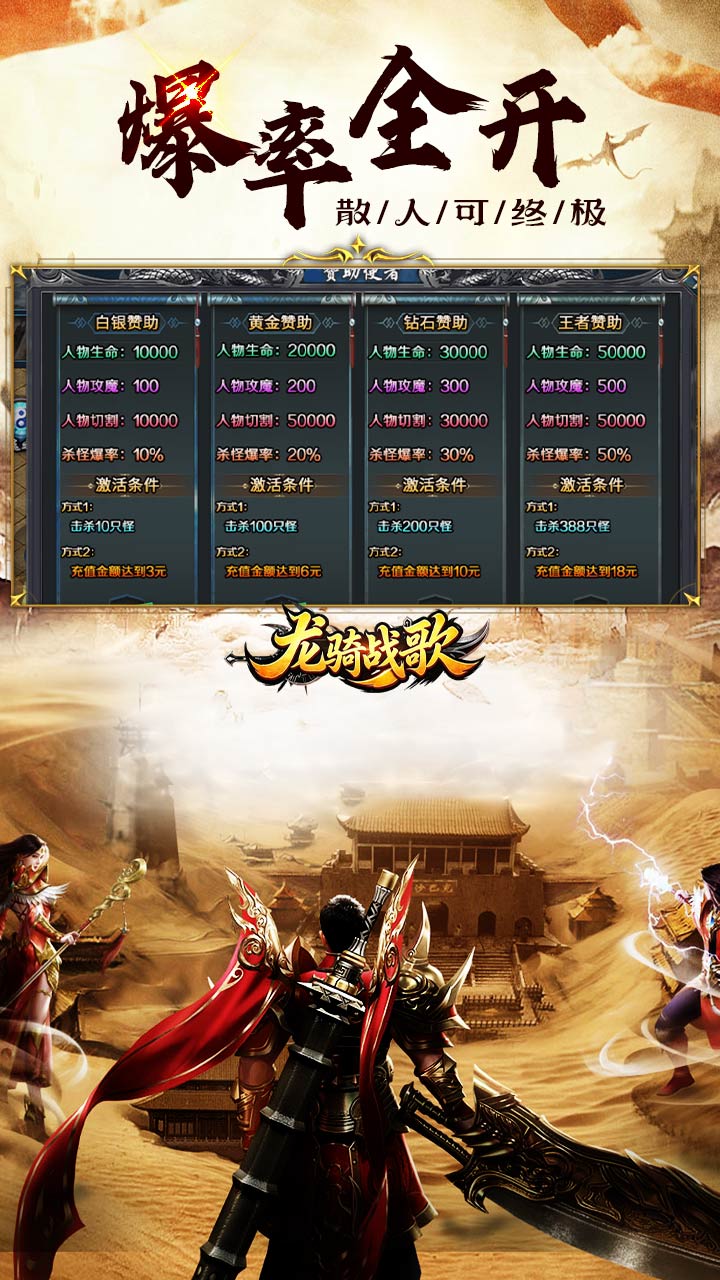 龙骑战歌（送充迷失无限刀）截图4